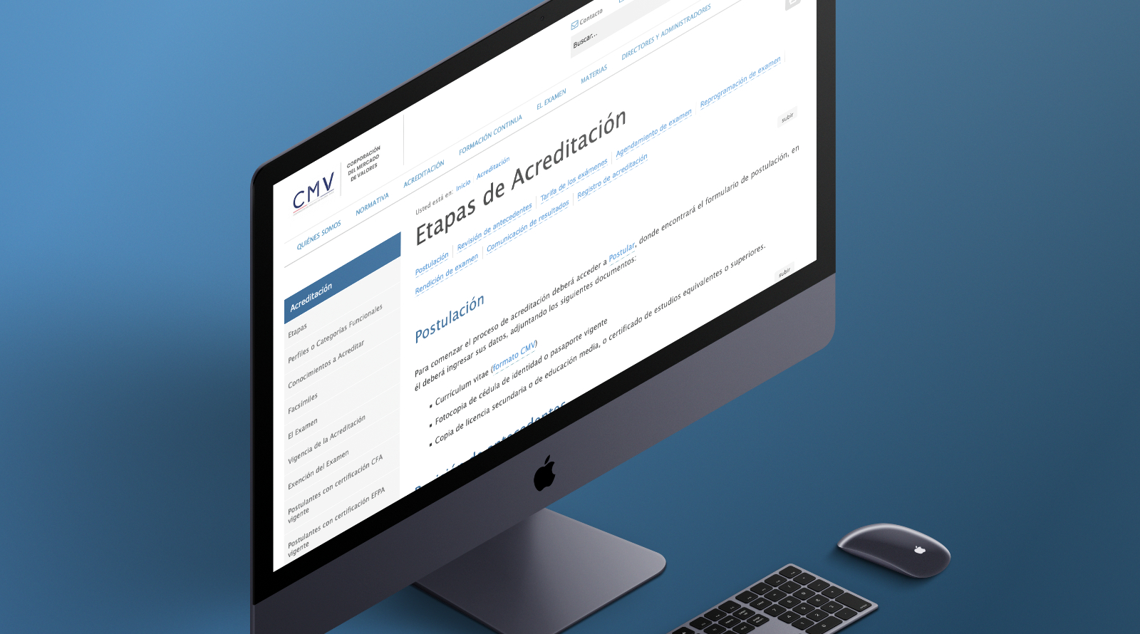 Innovación para el mercado financiero: plataforma de acreditación de CMV